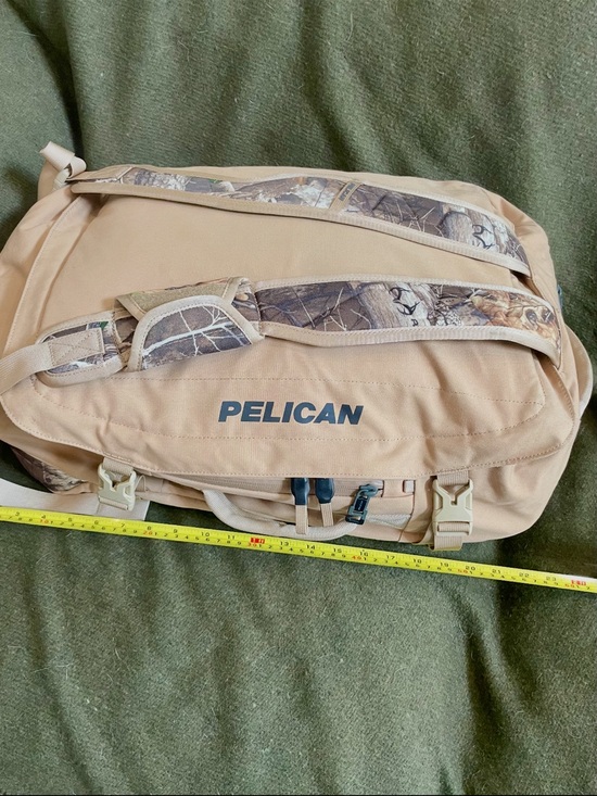 Pelican Other - Pelican Tan Duffel/ Backpack with Camo Straps